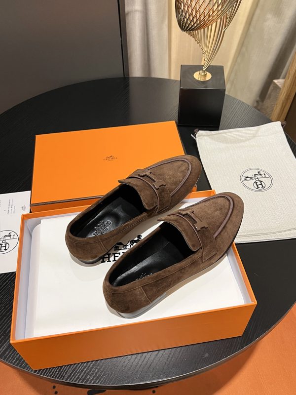 HERMES PARIS LOAFER BROWN