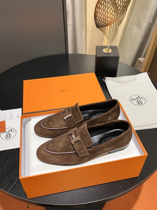 HERMES PARIS LOAFER BROWN