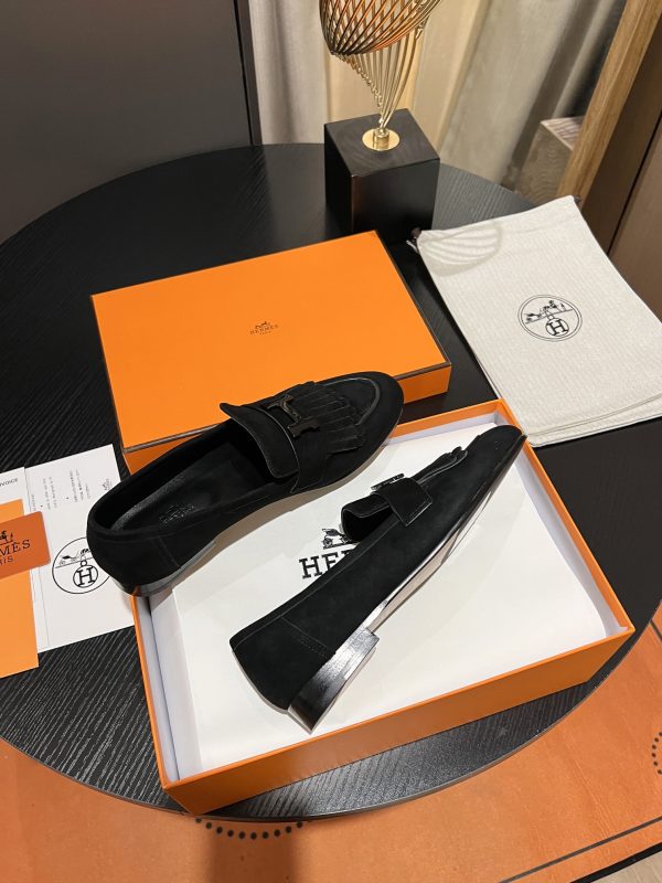 HERMES ROYAL LOAFER BLACK