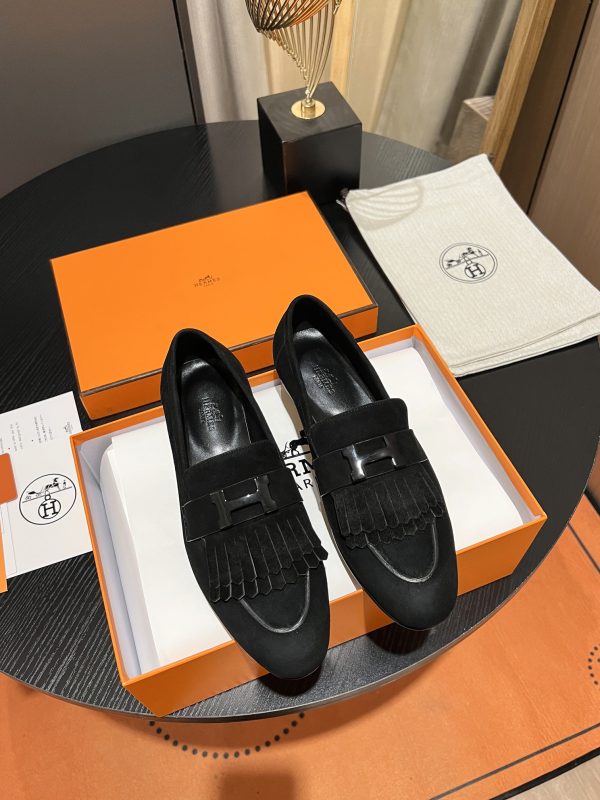 HERMES ROYAL LOAFER BLACK