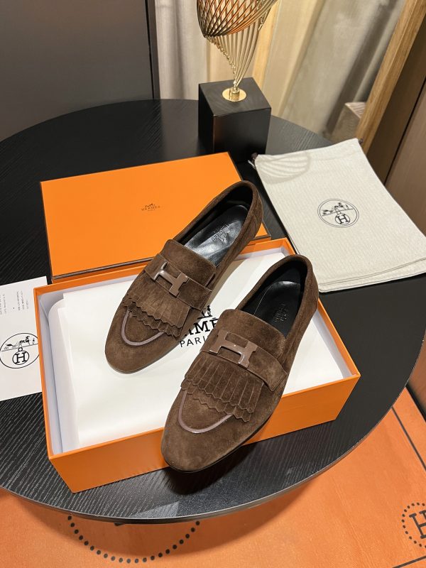 HERMES ROYAL LOAFER BROWN