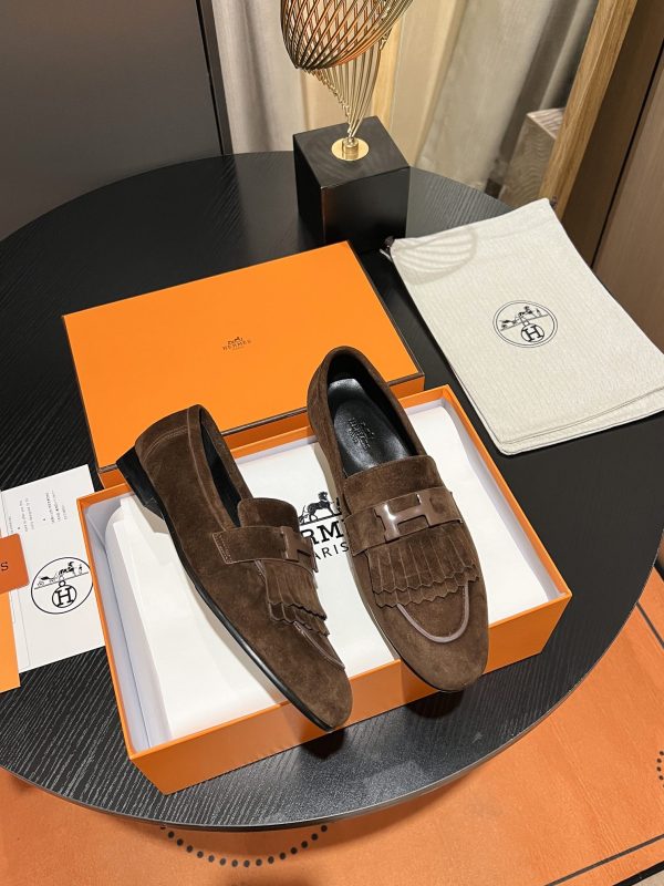 HERMES ROYAL LOAFER BROWN