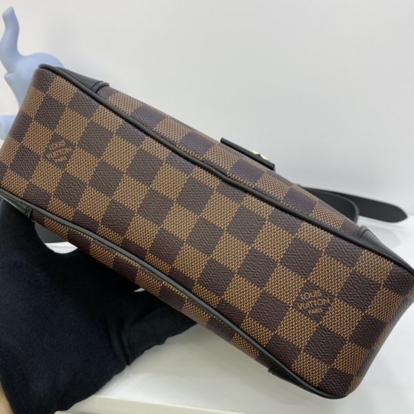 LOUIS VUITTON ODÉON PM DAMIER CANVAS BROWN N50064