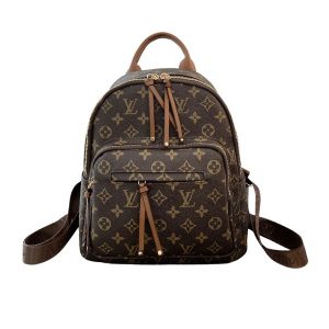 LOUIS VUITTON BACKPACK MONOGRAM DARK BROWN 31CM