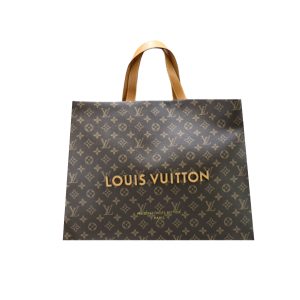 LOUIS VUITTON SHOPPER TOTE MM MONOGRAM BROWN 40CM