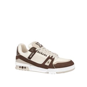 LOUIS VUITTON LV TRAINER SNEAKER BROWN