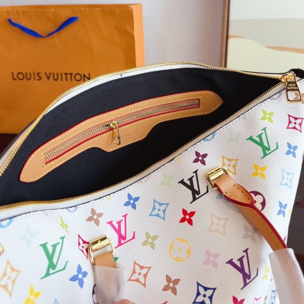 LOUIS VUITTON NEVERFULL MM MONOGRAM WHITE MULTICOLOR 28CM