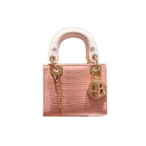 DIOR LADY DIOR MICRO BAG PINK 17CM