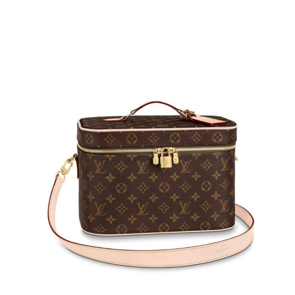 LOUIS VUITTON NICE VANITY MONOGRAM BROWN AND BEIGE 31CM M44935