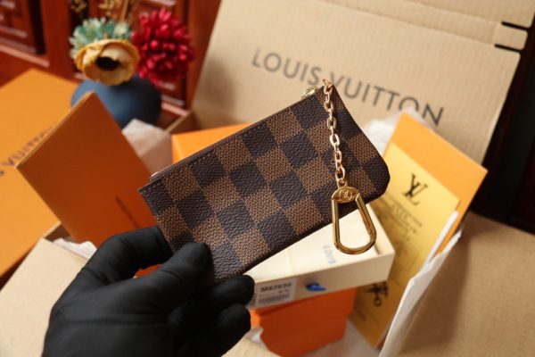 LV Key Pouch Damier Ebene