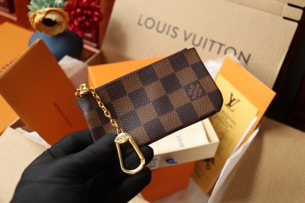 LV Key Pouch Damier Ebene