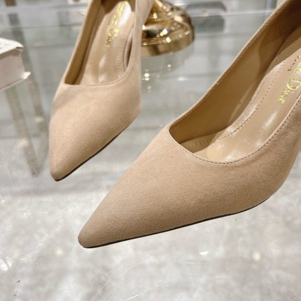 DIOR TRIBALES PUMP SUEDE CALFSKIN BEIGE