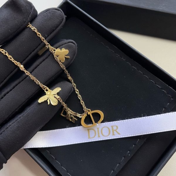 DIOR CD LOGO LETTER BRACELET