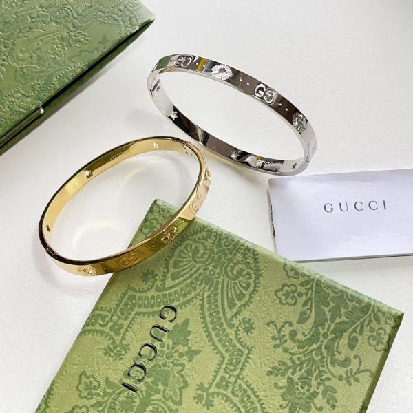 GUCCI GG BRACELET SILVER 6MM