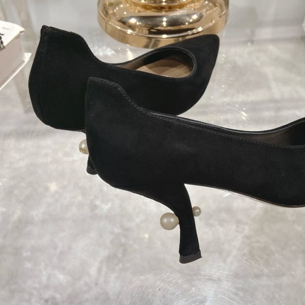 DIOR TRIBALES PUMP SUEDE CALFSKIN BLACK