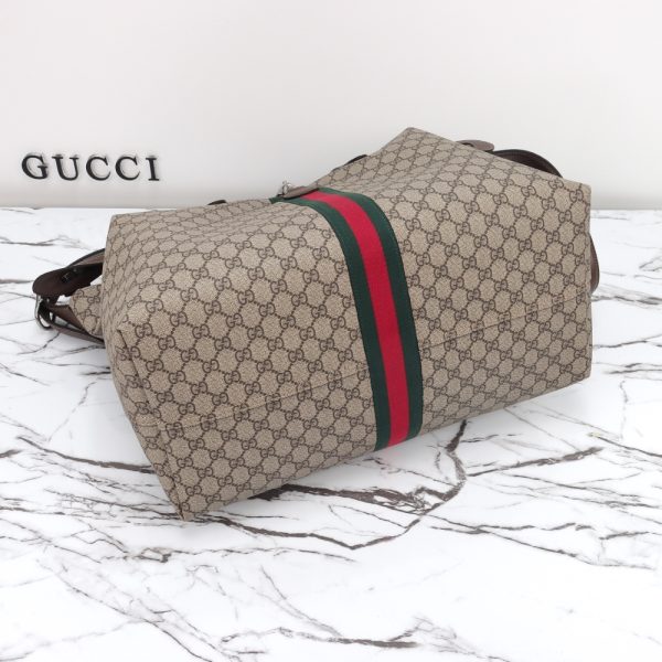 GUCCI JACKIE 1961 SHOULDER BAG BEIGE EBONY 45CM