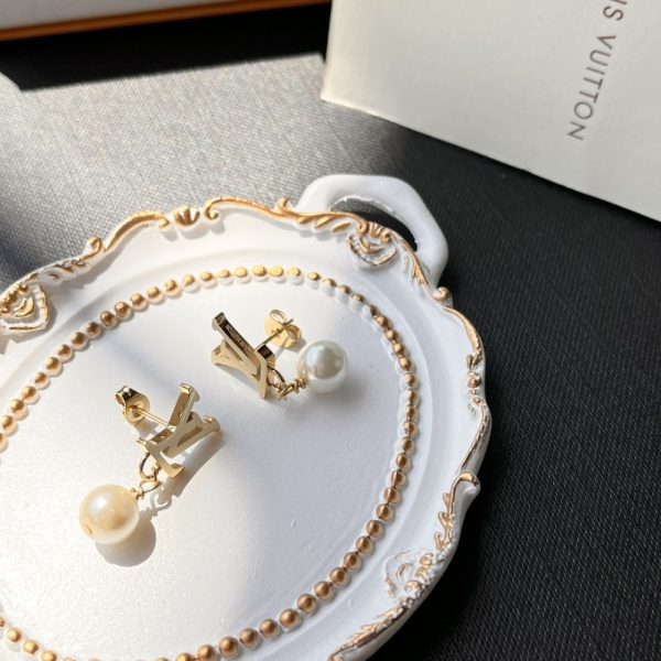 LOUIS VUITTON LV ICONIC LOUISA EARRINGS