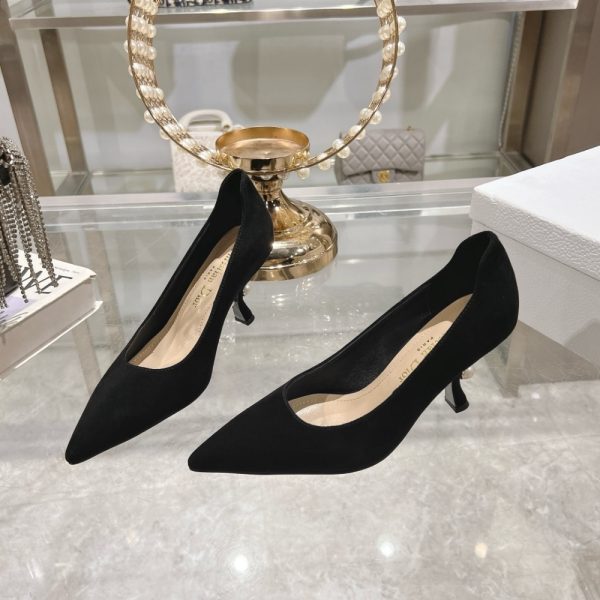 DIOR TRIBALES PUMP SUEDE CALFSKIN BLACK