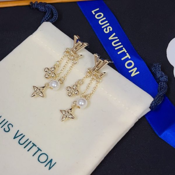 LOUIS VUITTON LOUISA EARRINGS M01574