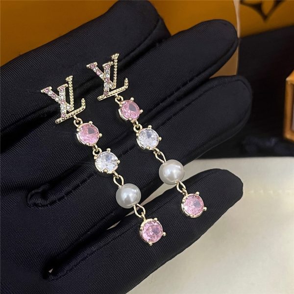 LOUIS VUITTON LV ICONIC TRESOR EARRINGS M01510