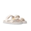 LOUIS VUITTON LV SUNSET FLAT COMFORT MULE WHITE 1AD1IA