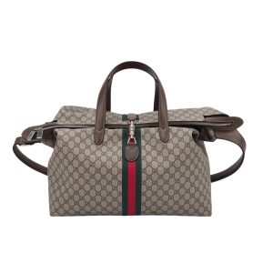 GUCCI JACKIE 1961 SHOULDER BAG BEIGE EBONY 45CM