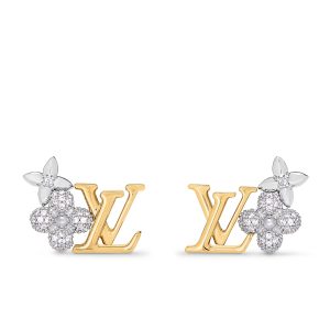 LOUIS VUITTON GRAM EARRINGS M01264