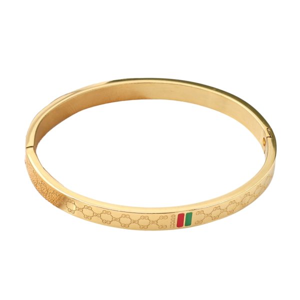 GUCCI CUFF BRACELET GOLD