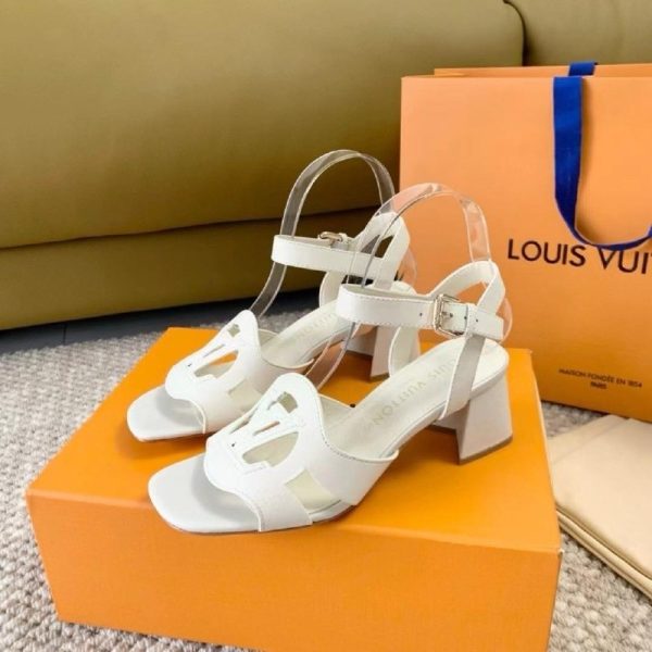 New LUV High Heel Shoes 002 – White Version 2