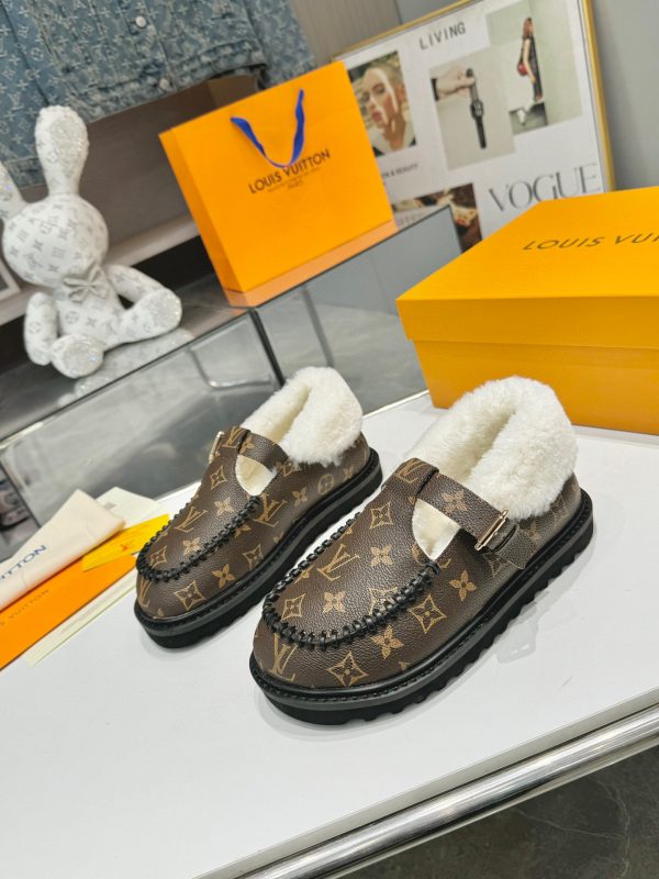 LOUIS VUITTON COLORADO COMFORT MARY JANE MONOGRAM BROWN