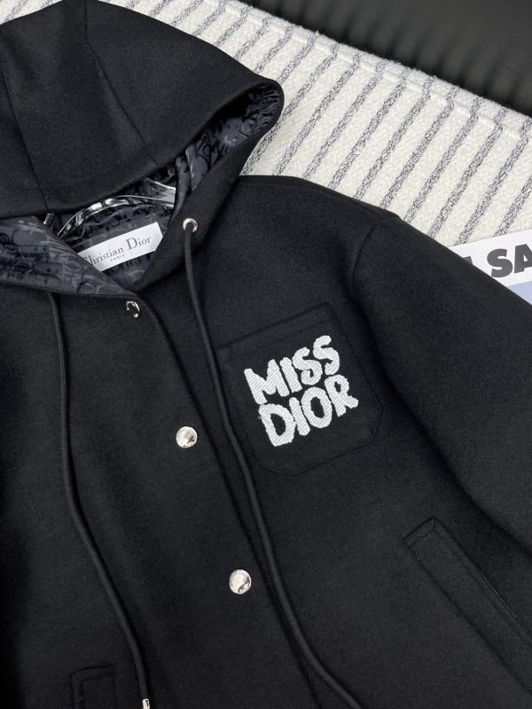 DIOR MISS DIOR TWO LAYER JACKET BLACK