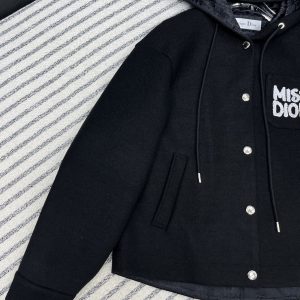 DIOR MISS DIOR TWO LAYER JACKET BLACK