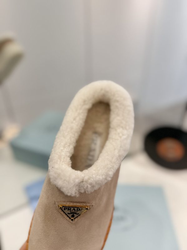 PRADA SUEDE MULES BEIGE 1S715NFZG50X0O