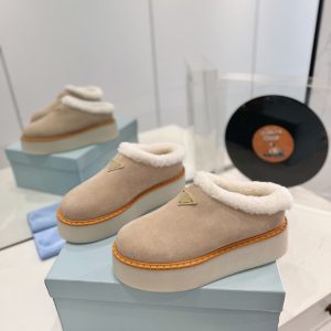 PRADA SUEDE MULES BEIGE 1S715NFZG50X0O