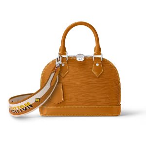 LOUIS VUITTON ALMA BB BAG HONEY BROWN 25CM M57540