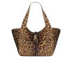 SAINT LAURENT LE 5 À 7 BEA IN PONY HAIR LEATHER LEOPARD 31CM 763435AAD0N2063