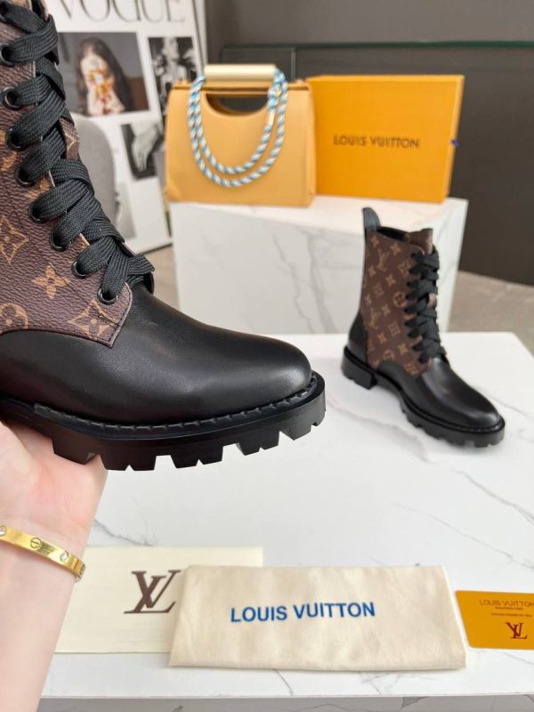 LOUIS VUITTON BOOT MONOGRAM BROWN