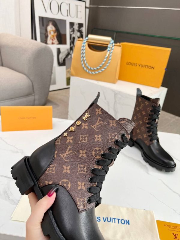 LOUIS VUITTON BOOT MONOGRAM BROWN