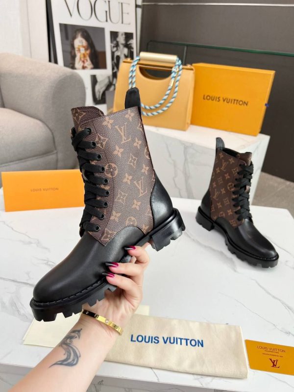 LOUIS VUITTON BOOT MONOGRAM BROWN