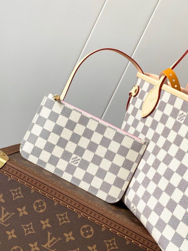 Neverfull GM Damier Azur Canvas