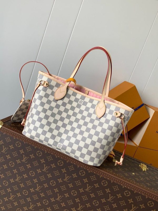 Neverfull GM Damier Azur Canvas