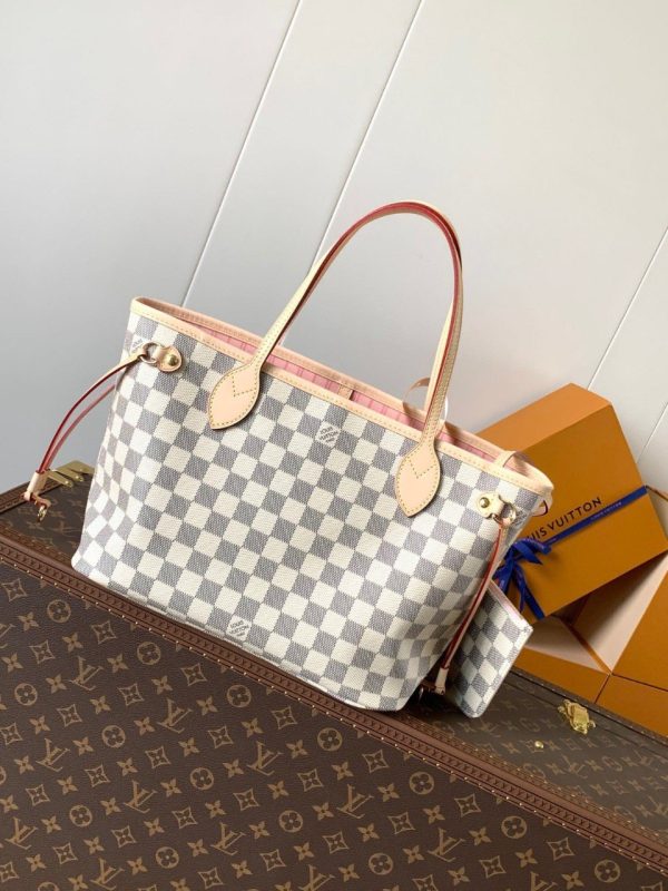 Neverfull GM Damier Azur Canvas