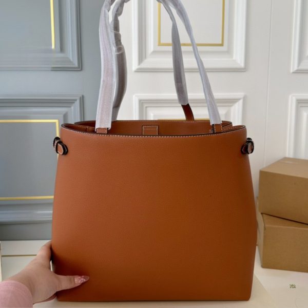 CELINE ANAIS TOTE BAG BROWN 33CM