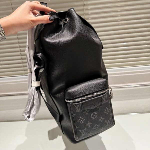 LOUIS VUITTON LV MONOGRAM TAIGARAMA OUTDOOR BACKPACK BLACK 40CM