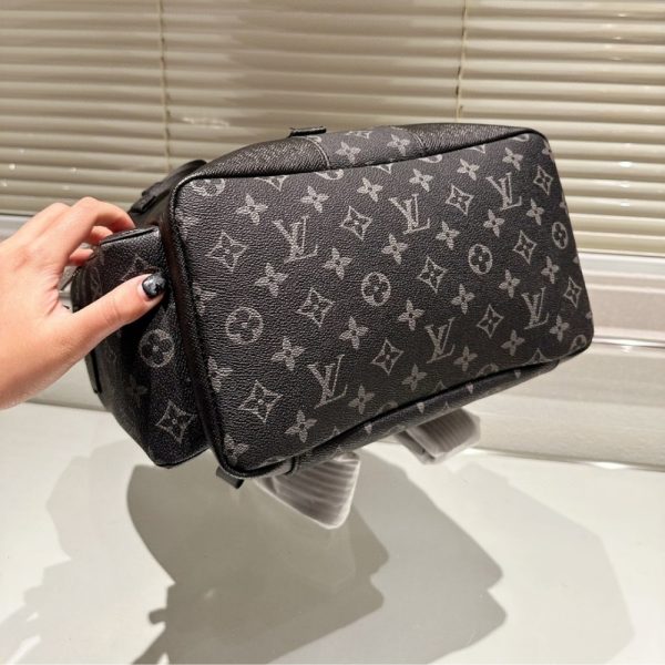 LOUIS VUITTON LV MONOGRAM TAIGARAMA OUTDOOR BACKPACK BLACK 40CM