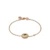 GUCCI INTERLOCKING GG BRACELET GOLD TONE 786749 J85I0 8070