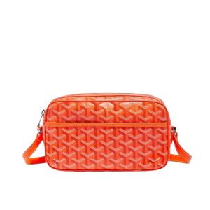 GOYARD CAP VERT BAG ORANGE 23CM