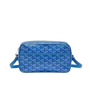 GOYARD CAP VERT BAG BLUE 23CM