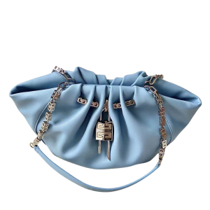 GIVENCHY SMALL KENNY BAG BLUE FOR WOMEN 12.6IN/32CM