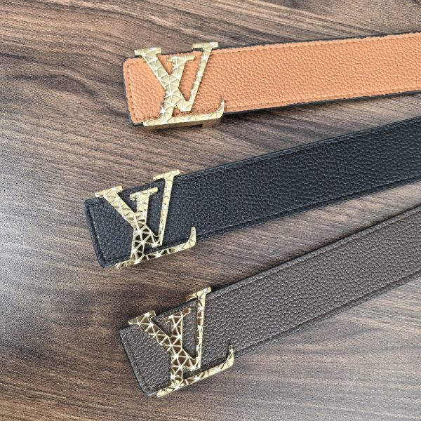 LOUIS VUITTON LV INITIALES BELT BROWN 38MM